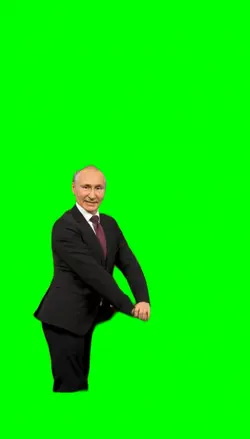 Putin having fun 