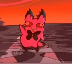 cursed cat alastor