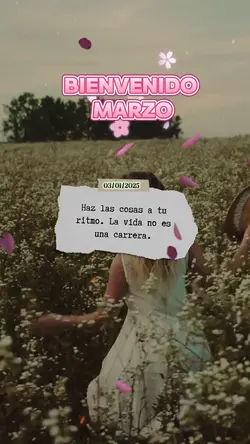 Bienvenido Marzo