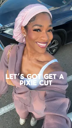 Pixie era 🫶🏾🥰