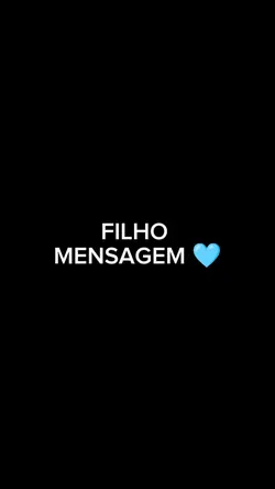 Mensagem filho 