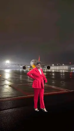 Plane landing