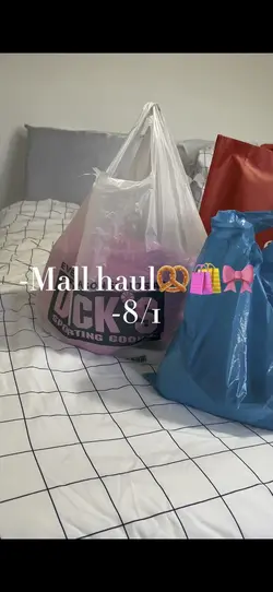 Mall haul!🛍️