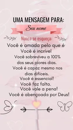 Uma mensagem 