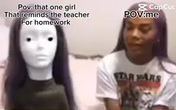 That one girl 😡