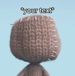 Shocked sackboy
