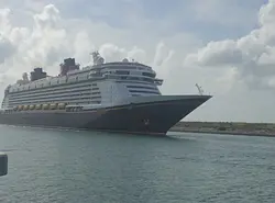 the cruise ship 