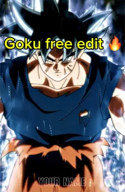 Goku free edit