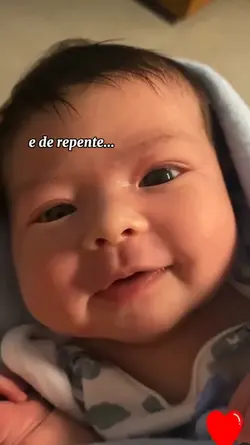 foi de repente