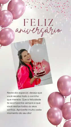 Feliz aniversário 