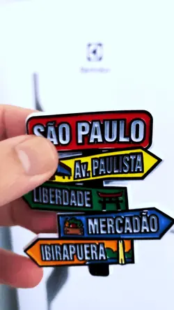 Imã de geladeira 
