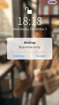 September airdrop