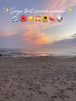 Songs for summer🌊🌺🐚