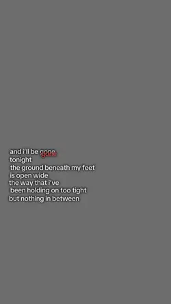 gone 