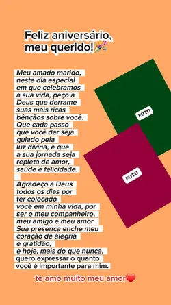 parabéns marido