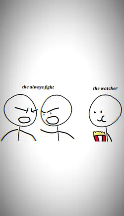 Friends fight meme