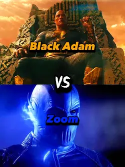Black Adam Vs Zoom