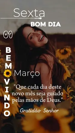 bem vindo março 