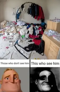Squint your eyes
