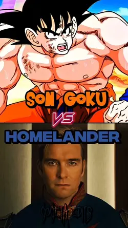 Goku vs homelander 