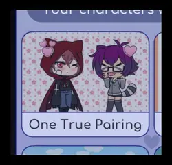 One true pairing!!<3