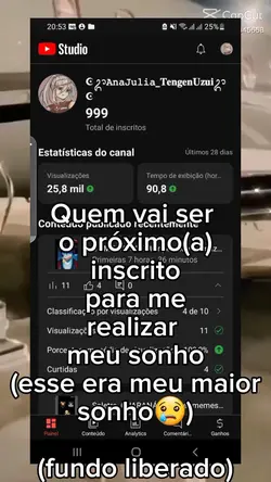 Me segue no YouTube 