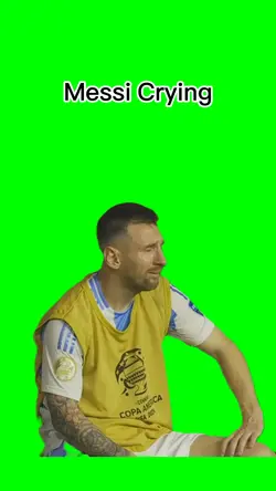 Messi emotional 