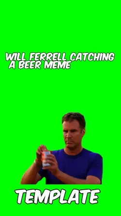 Catching a beer