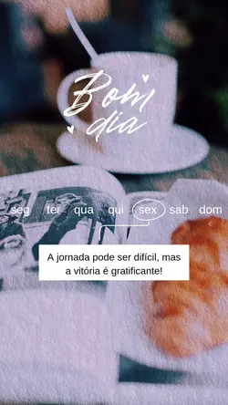 Bom dia | Sexta