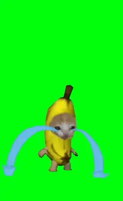 banana cat crying