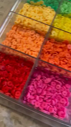 Making bracelets!