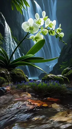 Amid the flowers