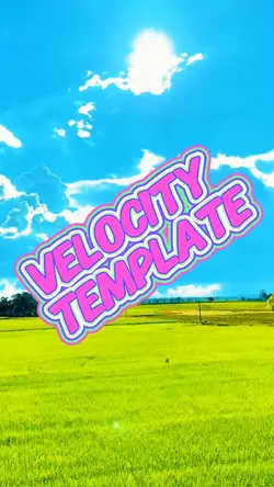 Velocity Template