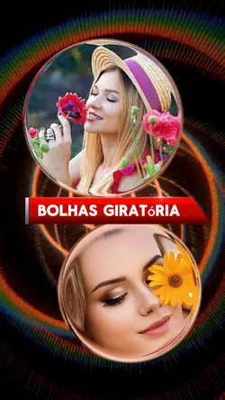 bolhas giratórias 
