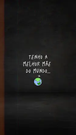 Te amo mãe