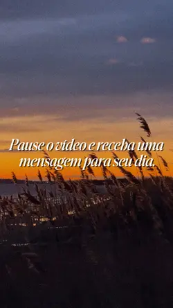 Pause esse vídeo…