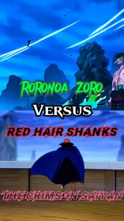 Zoro vs Shanks Remas