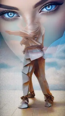 Origami dança