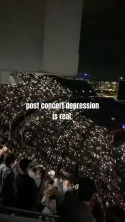 Post concert depress
