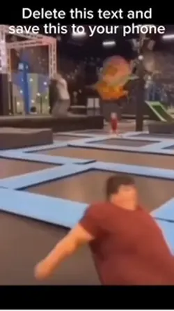 Flipping man