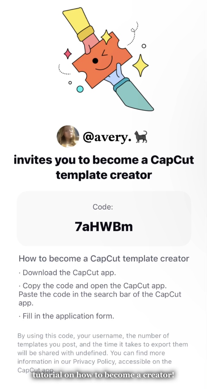 capcut template cover