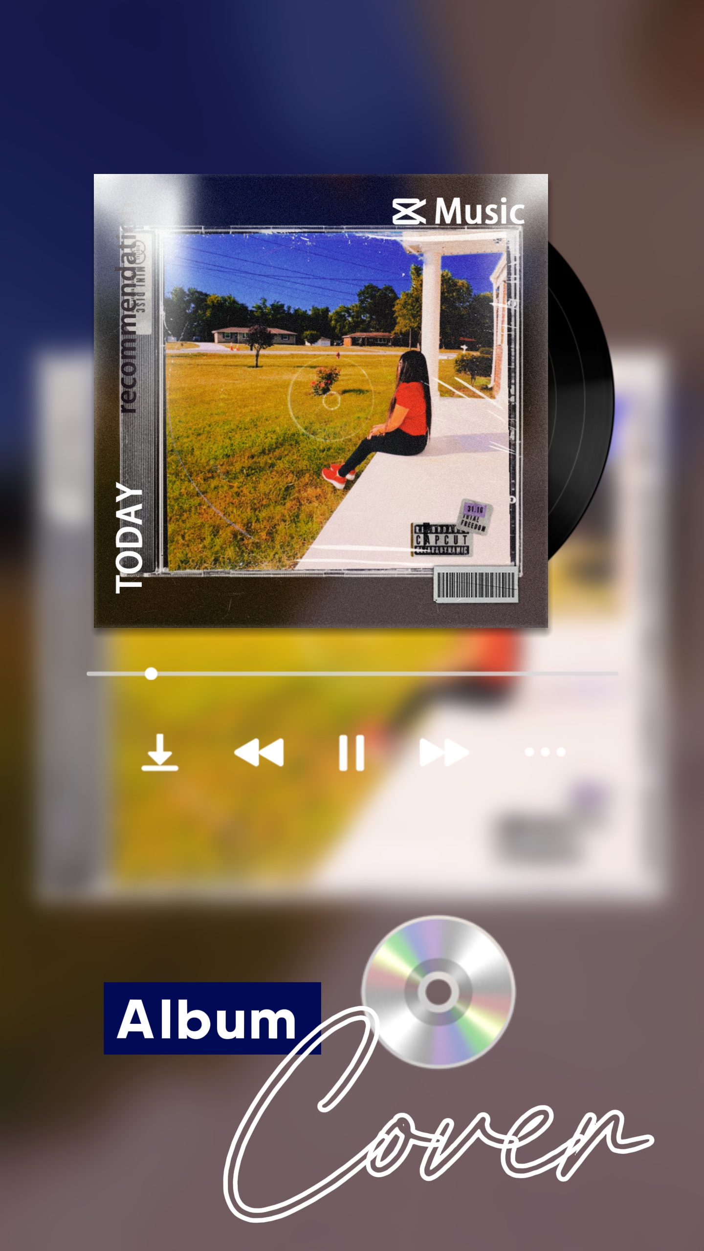 capcut template cover