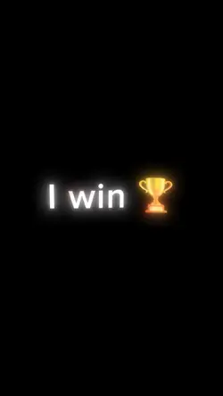 But like I win!