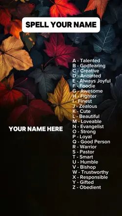 Spell your nam