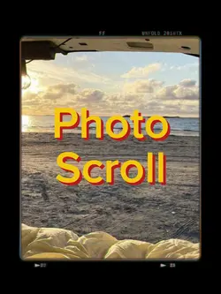Photo scroll