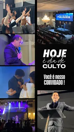 Hoje tem Culto