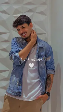 Saudade bate forte