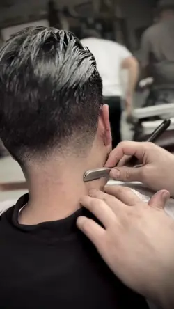 Barber long template