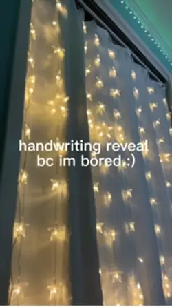 handwriting reveal