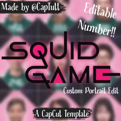 Squid Game Portrait 